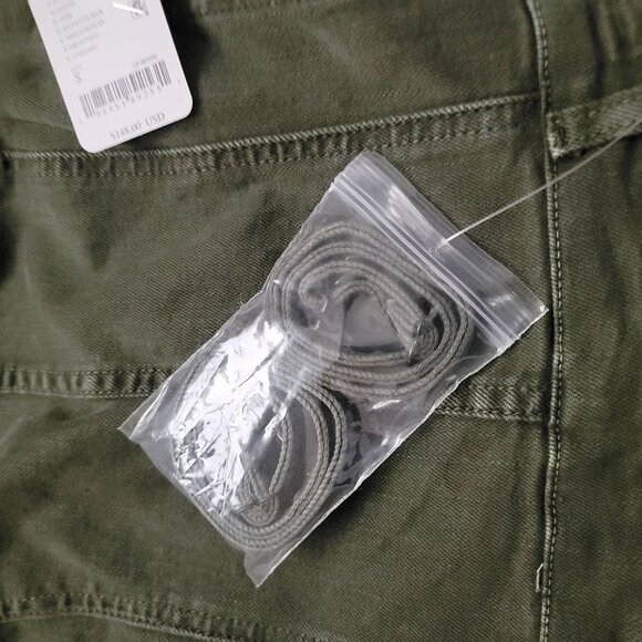 Free People Je Suis Pret Barrel Jumpsuit Womens S Green Casual Corset Boho - Picture 6 of 9